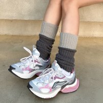 Кроссовки Li-Ning Y2K Creamy White кремово-сливовые с серебром фото