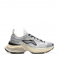 Кроссовки Li-Ning Y2K Silver серебряно-молочные металлические