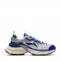 Кроссовки Li-Ning Y2K Milky White молочные с мечтательно-голубыми вставками