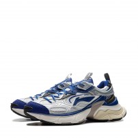 Кроссовки Li-Ning Y2K Milky White молочные с мечтательно-голубыми вставками фото