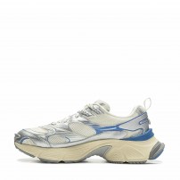 Кроссовки Li-Ning Mother Of Pearl перламутровые с синими контурами фото