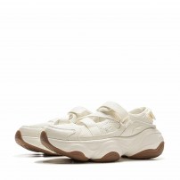 Кроссовки Li-Ning Honey Milk White молочно-белые с рельефной подошвой фото
