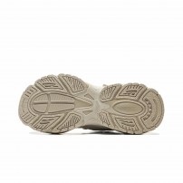 Кроссовки-мюли Li-Ning Brown Sugar кремовые с металлической пряжкой фото