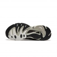 Кроссовки Li-Ning 2K Butterfly серо-снежные с лаймовым акцентом фото