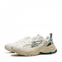 Кроссовки Li-Ning Y2K Star Tracks кремово-лаймово-зеленые фото