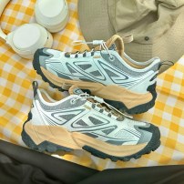Кроссовки треккинговые Li-Ning Yijie 2.0 V2 кремово-серые с карамельной амортизирующей подошвой фото