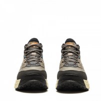 Ботинки треккинговые Li-Ning Star Journey 1 MID коричнево-серые с системой CROSSX и подошвой ICE ROC фото