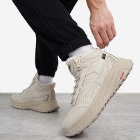 Ботинки треккинговые Li-Ning Star Journey 3 MID слюдяно-серые с меховой подкладкой и ICE ROC фото