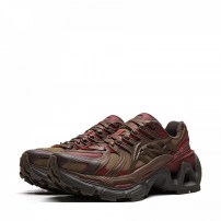 Кроссовки Li-Ning ACE 3.0 x Aries желто-коричневые с шафрановыми акцентами и А-вырезами фото