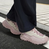 Кроссовки Li-Ning CF Tracing 2 бело-розовые с лиловой подошвой COUNTERFLOW и HEXLOC фото