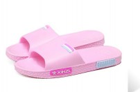 Летние однотонные шлепки фото