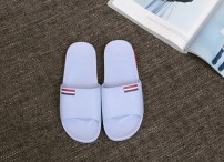 Летние однотонные шлепки фото