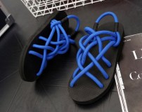 Сандали летние с плетением фото