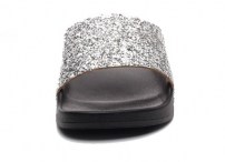 Женские блестящие тапочки фото