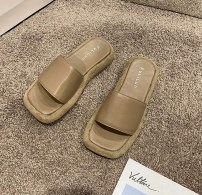 Тапочки летние на утолщеной подошве фото