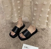 Тапочки летние на утолщеной подошве фото