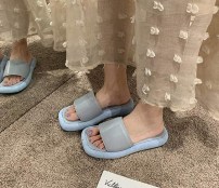 Тапочки летние на утолщеной подошве фото