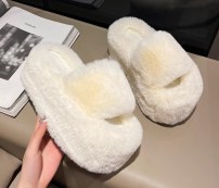 Теплые тапочки высокие с мехом фото