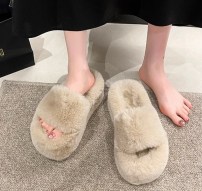 Теплые тапочки высокие с мехом фото