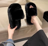 Теплые тапочки высокие с мехом фото