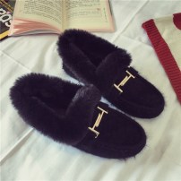 Женские мокасины H с мехом на зиму фото