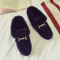 Женские мокасины H с мехом на зиму фото