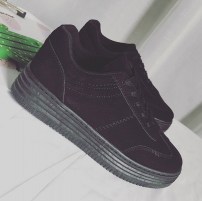 Женские кроссовки на высокой подошве фото