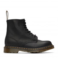 Ботинки Dr. Martens 1460 черные из жирной кожи Greasy с восковым блеском