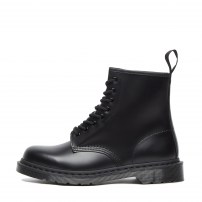 Ботинки Dr. Martens 1460 Mono полностью черные монохромные без желтых акцентов фото