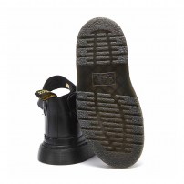 Сандалии Dr. Martens Clarissa черные из кожи Brando с широкими ремнями и пряжкой фото