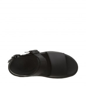 Сандалии Dr. Martens Voss Mono полностью черные из водостойкой кожи Hydro фото