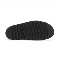 Сандалии Dr. Martens Terry черные клетчатые с заклёпками на массивной платформе фото