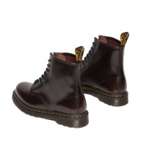 Ботинки Dr. Martens 1460 Cherry Red вишнёвые глянцевые из кожи Arcadia фото