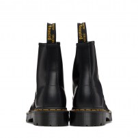 Ботинки Dr. Martens 1460 Bex черные на двойной платформе из гладкой кожи фото