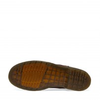 Ботинки Chelsea Dr. Martens 2976 коричневые из кожи Crazy Horse с восковым эффектом фото