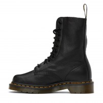 Сапоги Dr. Martens 1490 черные высокие 10-дырочные из мягкой кожи Virginia фото