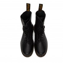 Сапоги Dr. Martens 1490 черные высокие 10-дырочные из мягкой кожи Virginia фото