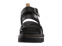 Сандалии Dr. Martens Blaire Vegan черные веганские с широким ремнем и пряжкой фото