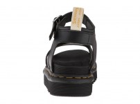 Сандалии Dr. Martens Blaire Vegan черные веганские с широким ремнем и пряжкой фото